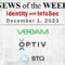 Identity Management and Information Security News for the Week of December 1