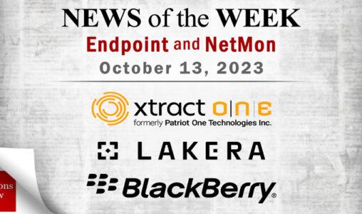 Endpoint Security and Network Monitoring News for the Week of October 13