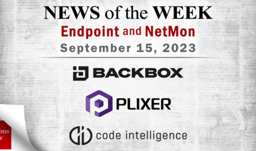 endpoint security and network monitoring news for the week of September 15