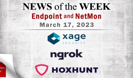 Endpoint Security and Network Monitoring News for the Week of March 17