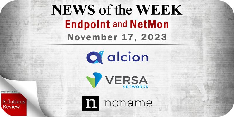 Endpoint Security and Network Monitoring News for the Week of November 17