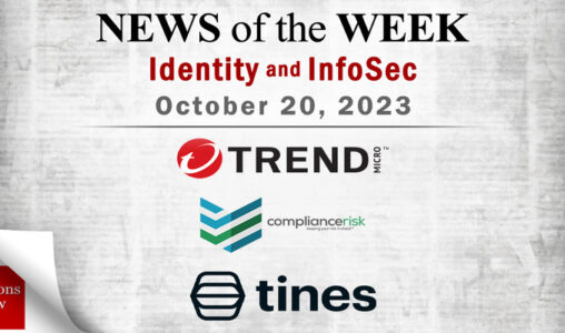 Identity Management and Information Security News for the Week of October 20