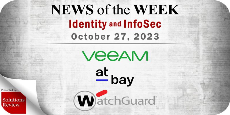 Identity Management and Information Security News for the Week of October 27