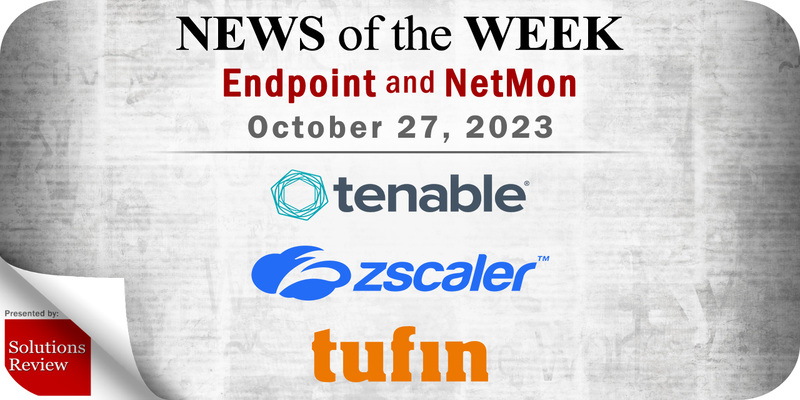 endpoint security and network monitoring news for the week of October 27