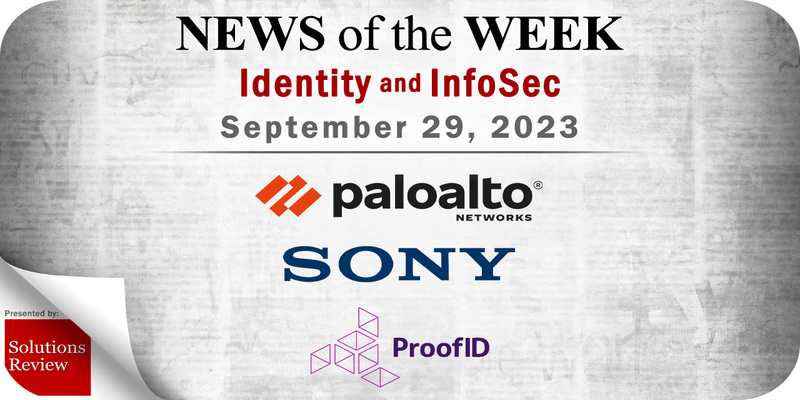 Identity Management and Information Security News for the Week of September 29