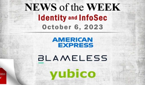 Identity Management and Information Security News for the Week of October 6